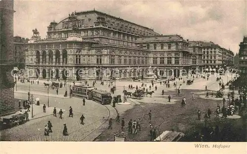 AK / Ansichtskarte Wien Hofoper Kat. Wien