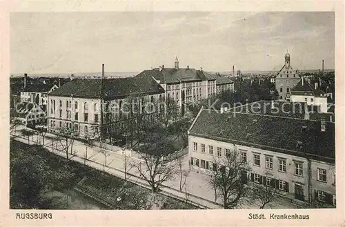 AK / Ansichtskarte Augsburg Staedt. Krankenhaus  Kat. Augsburg