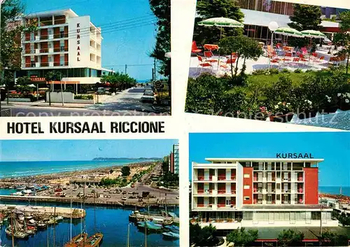 AK / Ansichtskarte Riccione Hotel Kursaal Restaurant Hafen