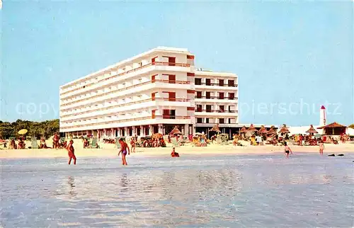 AK / Ansichtskarte Can Picafort Mallorca Hotel Santa Fe Playa Strand Kat. Spanien
