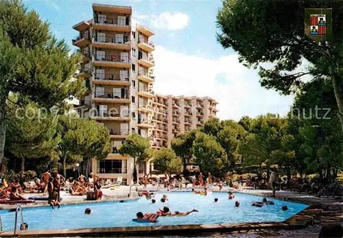 AK / Ansichtskarte Playa de Palma Mallorca Las Maravilla Hotel Sofia Piscina Swimming Pool Kat. Spanien