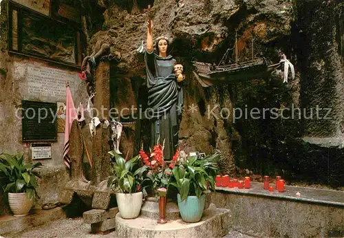 AK / Ansichtskarte Palermo Sicilia Santuario di Monte Pellegrino Statue Santa Rosalia Kat. Palermo