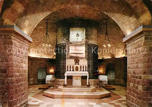 AK / Ansichtskarte Assisi Umbria Chiesa di San Francesco Tomba del Santo Basilika Grab des Heiligen Kat. Assisi