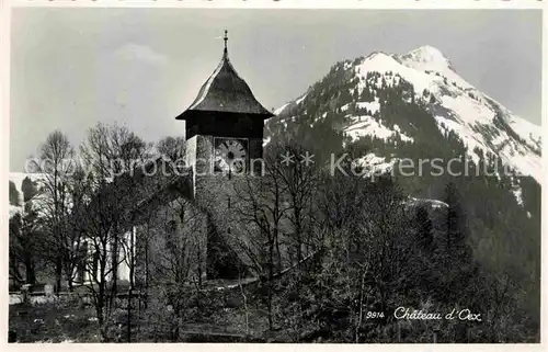 AK / Ansichtskarte Chateau d Oex Kirche Kat. Chateau d Oex