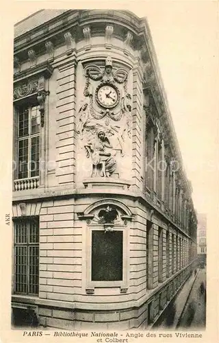 AK / Ansichtskarte Paris Nationalbibliothek Kat. Paris