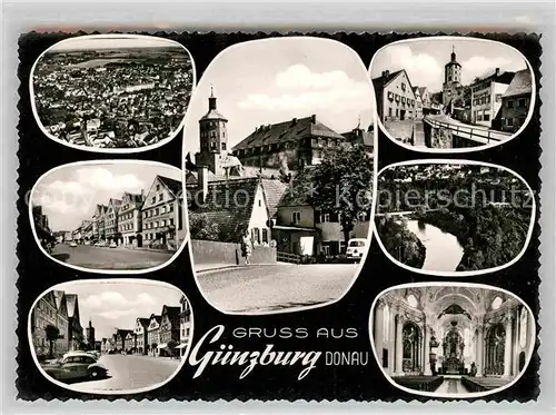 AK / Ansichtskarte Guenzburg Ortsansichten Kirche innen Panorama  Kat. Guenzburg