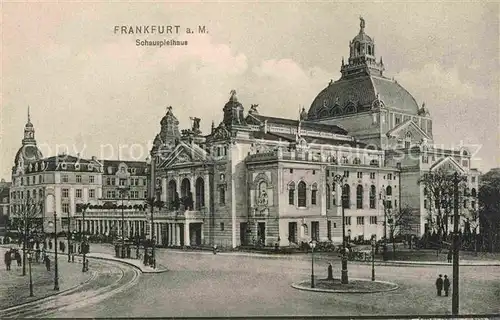 AK / Ansichtskarte Frankfurt Main Schauspielhaus Kat. Frankfurt am Main