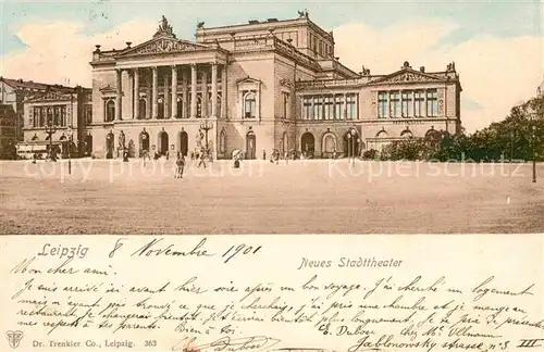 AK / Ansichtskarte Leipzig Neues Stadttheater Kat. Leipzig