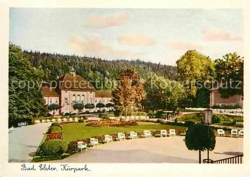 AK / Ansichtskarte Bad Elster Kurpark Kat. Bad Elster