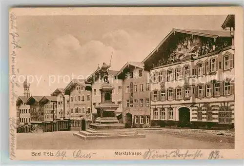 AK / Ansichtskarte Bad Toelz Marktstrasse Kat. Bad Toelz