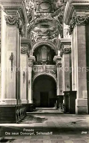 AK / Ansichtskarte Kirchenorgel Passau Domorgel Seitenschiff  Kat. Musik