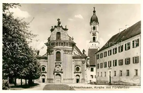 AK / Ansichtskarte Ochsenhausen Kirche Fuerstenbau Kat. Ochsenhausen
