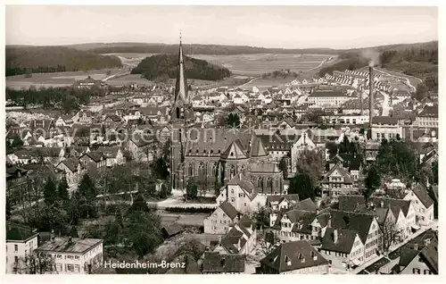 AK / Ansichtskarte Heidenheim Brenz Panorama Kat. Heidenheim an der Brenz