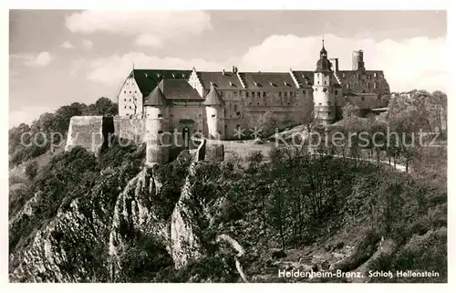 AK / Ansichtskarte Heidenheim Brenz Schloss Hellenstein Kat. Heidenheim an der Brenz