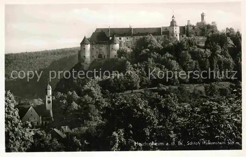 AK / Ansichtskarte Heidenheim Brenz Schloss Hellenstein Kat. Heidenheim an der Brenz