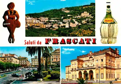 AK / Ansichtskarte Frascati Panorama Innenstadt Gebaeude Frascati Wein Kat. Italien