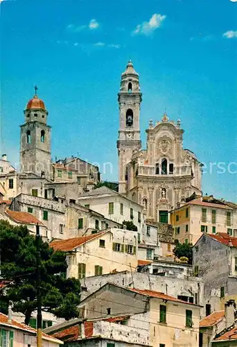 AK / Ansichtskarte Cervo Antico Borgo e Chiesa S Giovanni Battista Altstadt Kirche Kat. Italien