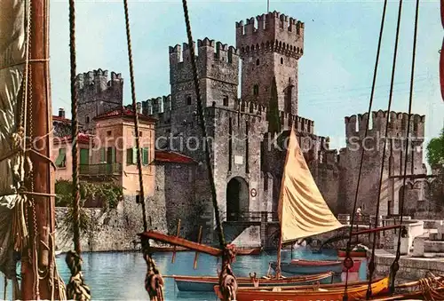 AK / Ansichtskarte Sirmione Castello Scaligero