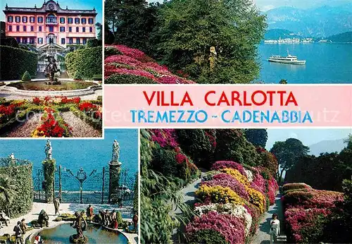 AK / Ansichtskarte Tremezzo Lago di Como Villa Carlotta Giardini Comer See Kat. 