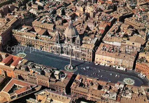 AK / Ansichtskarte Roma Rom Piazza Navona veduta aerea Kat. 