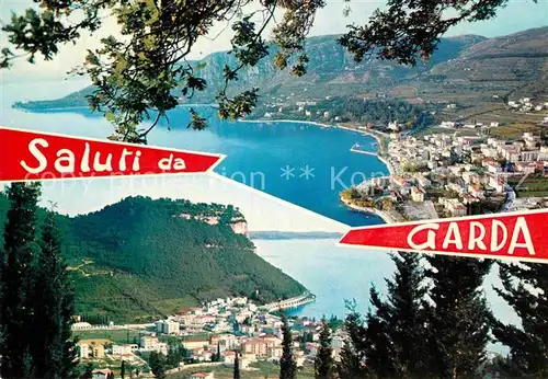 AK / Ansichtskarte Garda Panorama Gardasee Kat. Lago di Garda 