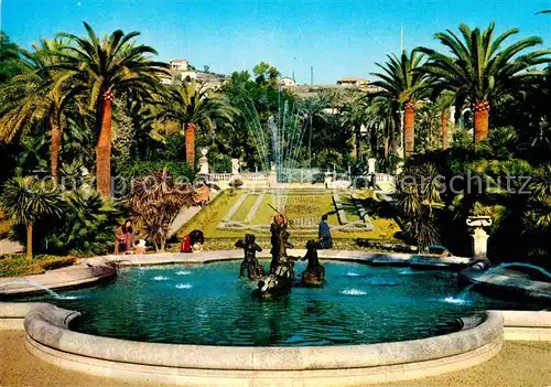AK / Ansichtskarte Sanremo Fontana e giardini Riviera dei Fiori Kat. 