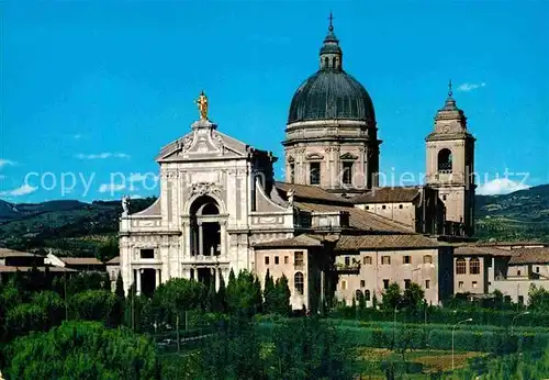 AK / Ansichtskarte Assisi Umbria Basilica Patriarcale di Santa Maria degli Angeli Basilika Kat. Assisi