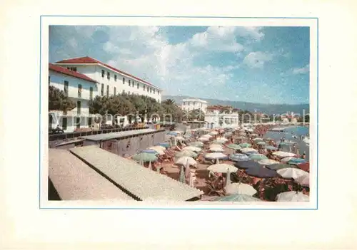 AK / Ansichtskarte Diano Marina Hotel Teresa Spiaggia Strand Kat. Italien