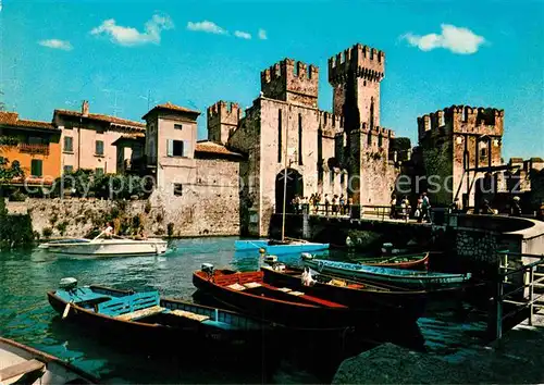 AK / Ansichtskarte Sirmione Il Castello Schloss