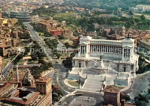AK / Ansichtskarte Roma Rom Veduta dall aereo del Monumento a Vittorio Emanuele II Denkmal Kat. 