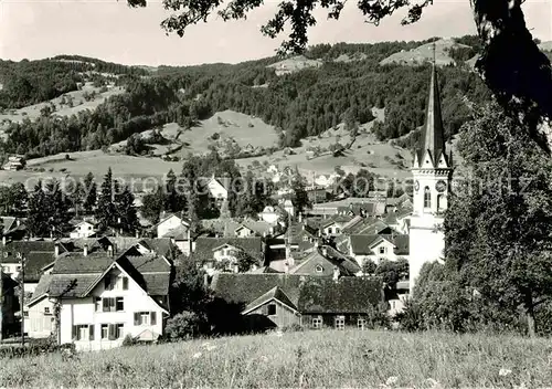 AK / Ansichtskarte Kappel Toggenburg Kath Kirche Ortsansicht Kat. Ebnat Kappel