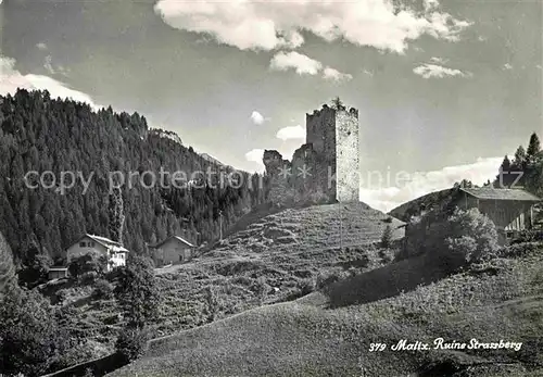 AK / Ansichtskarte Malix Ruine Strassberg Kat. Malix