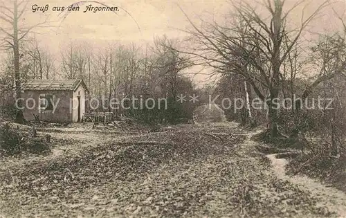 AK / Ansichtskarte Argonnen Region Argonner Wald 