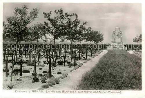AK / Ansichtskarte Arras Pas de Calais Deutscher Ehrenfriedhof Kat. Arras