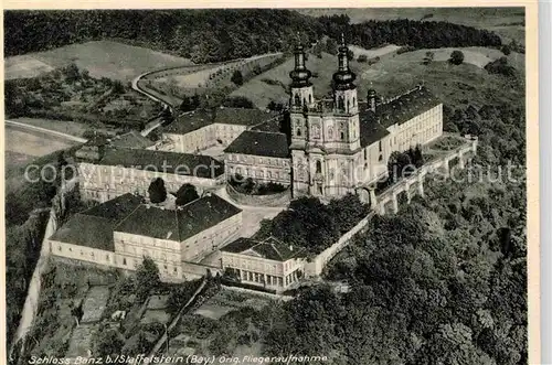 AK / Ansichtskarte Staffelstein Kloster Banz Fliegeraufnahme Kat. Bad Staffelstein