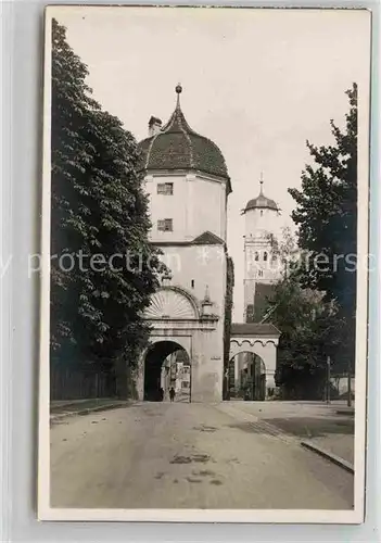 AK / Ansichtskarte Memmingen Westtor Kat. Memmingen