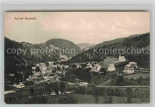 AK / Ansichtskarte Bad Berneck Panorama  Kat. Bad Berneck Fichtelgebirge