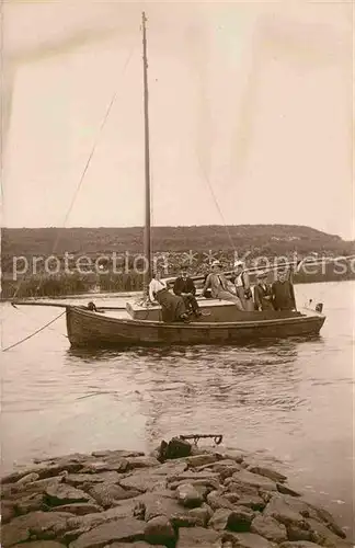 AK / Ansichtskarte Segelboote Gruppenfoto Kat. Schiffe