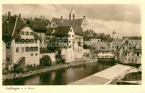 AK / Ansichtskarte Riedlingen Donau Stadtansicht Kat. Riedlingen