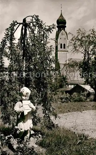 AK / Ansichtskarte Rosenheim Bayern Panfloetenspieler Skulptur Kat. Rosenheim