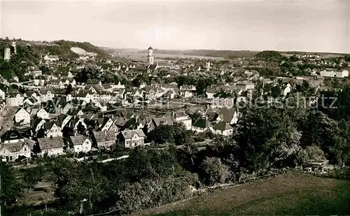 AK / Ansichtskarte Biberach Riss Panorama Kat. Biberach an der Riss