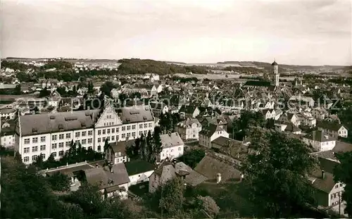 AK / Ansichtskarte Biberach Riss Panorama Kat. Biberach an der Riss