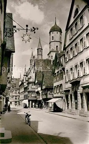 AK / Ansichtskarte Biberach Riss Hindenburgstrasse Kat. Biberach an der Riss