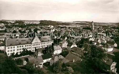 AK / Ansichtskarte Biberach Riss Panorama Kat. Biberach an der Riss