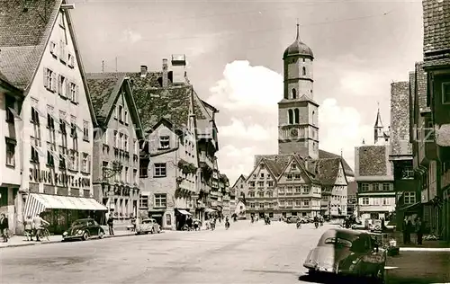 AK / Ansichtskarte Biberach Riss Marktplatz Kat. Biberach an der Riss