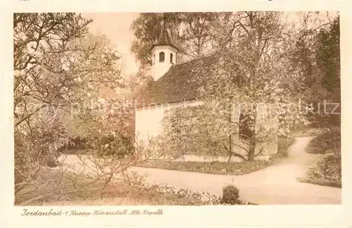 AK / Ansichtskarte Jordanbad Kneipp Kuranstal Alte Kapelle Kat. Biberach an der Riss