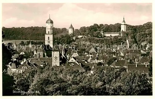 AK / Ansichtskarte Biberach Riss Weisser Turm Gigelturm Kat. Biberach an der Riss