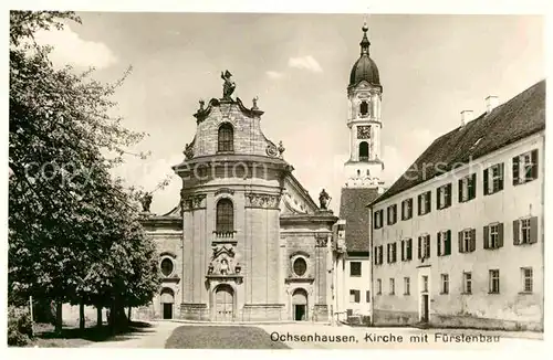 AK / Ansichtskarte Ochsenhausen Kirche Fuerstenbau Kat. Ochsenhausen