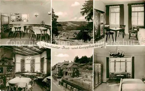 AK / Ansichtskarte Neustadt Schwarzwald Diaet Kneippkurheim