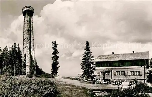 AK / Ansichtskarte Hochfirst Berg Fuerstenberg Rasthaus  Kat. Lenzkirch